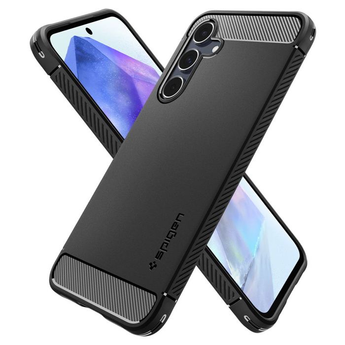 Etui Spigen Rugged Armor Samsung Galaxy A55 5g Matte Black Case