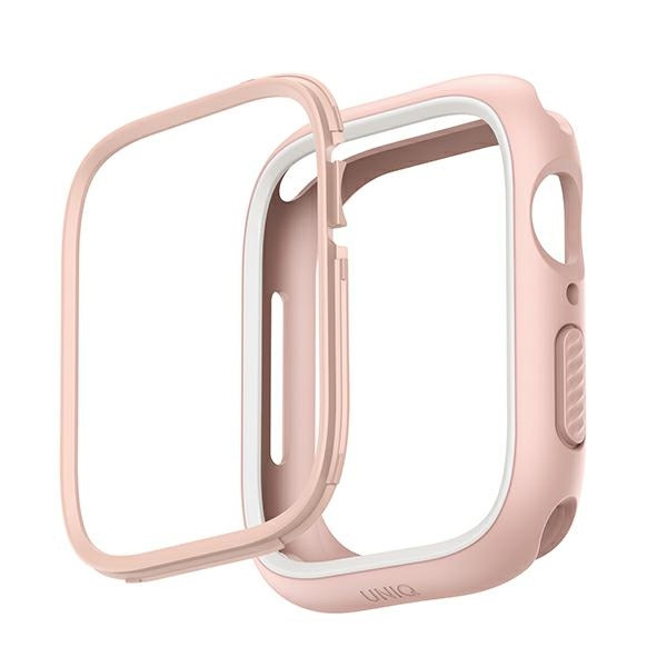 Etui UNIQ Moduo Apple Watch 9 8 7 6 SE 2022 44mm 45 mm Różowe
