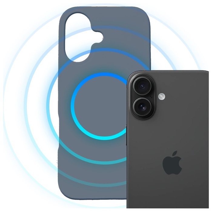 Etui 3MK Hardy MagSilicone do Apple      iPhone 16 ultramarine