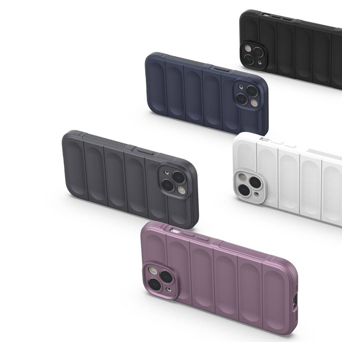 Etui Magic Shield Case Etui Do iPhone 14 Elastyczny Pancerny Pokrowiec Jasnoniebieski Case