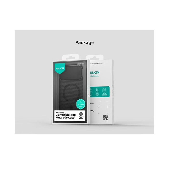 NILLKIN CAMSHIELD PROP MAGNETIC CASE IPHONE 17 PRO MAX, BLACK / CZARNY