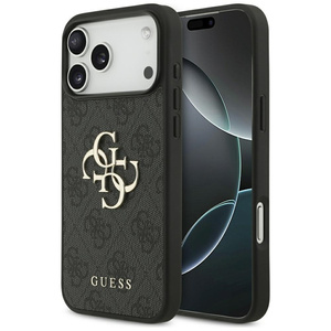 Etui Guess 4G Big Logo do iPhone 17 Pro Max czarny