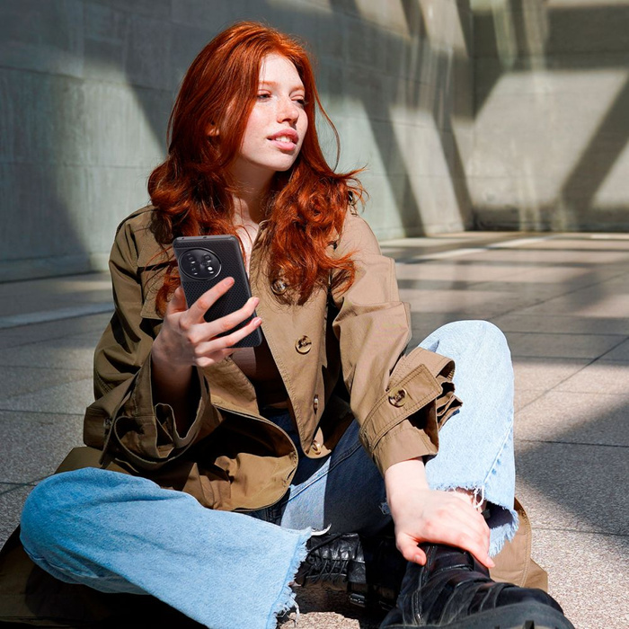 Etui SPIGEN Liquid Air OnePlus 11 5G Matte Black Case