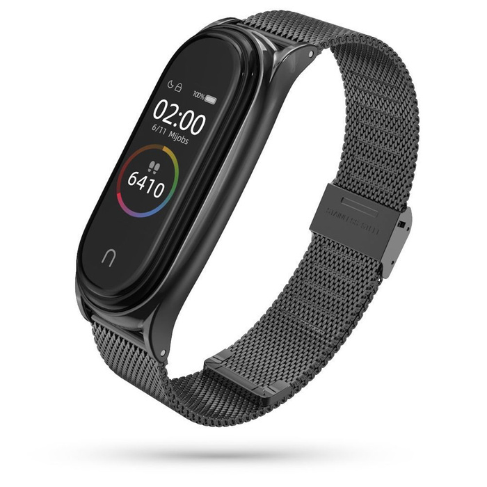 Pasek TECH-PROTECT MILANESEBAND XIAOMI MI SMART BAND 7 BLACK