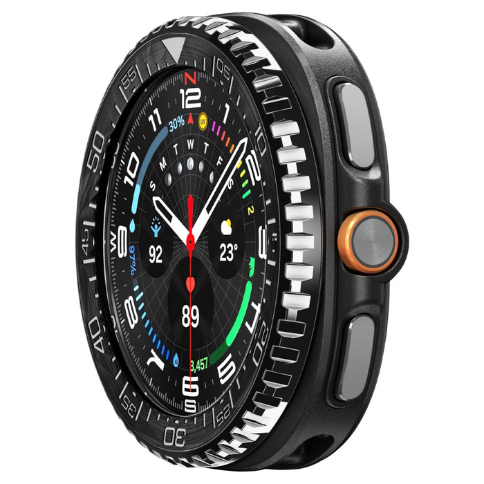 ETUI SPIGEN SAMSUNG GALAXY WATCH 8 CLASSIC (46 MM) BEZEL TUNE PRO DIVER BLACK