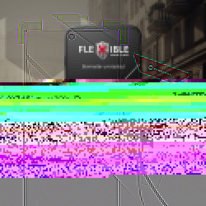 Forcell Flexible 5D - szkło hybrydowe do iPhone 13/13 Pro/14 czarny