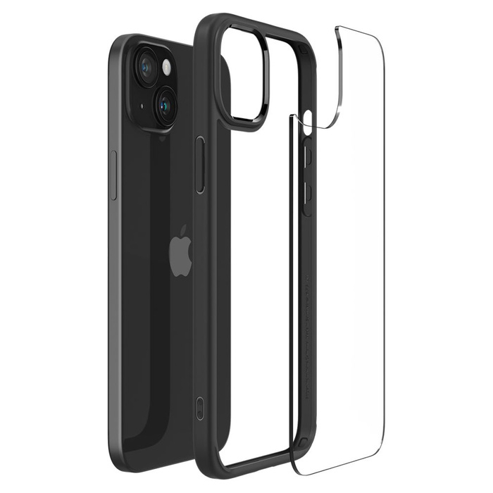 Etui Spigen Ultra Hybrid iPhone 15 Plus Matte Black Case