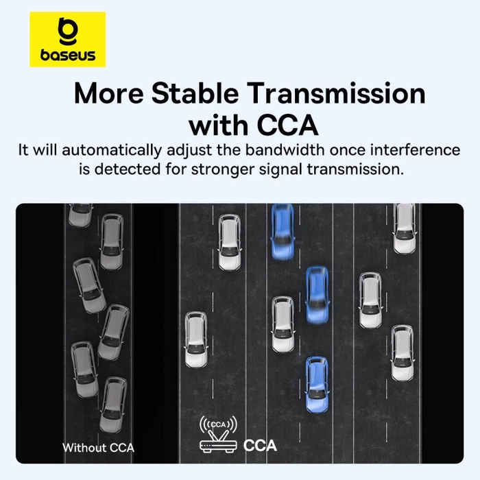 Karta sieciowa USB Baseus BS-OH169 300Mb/s - czarna