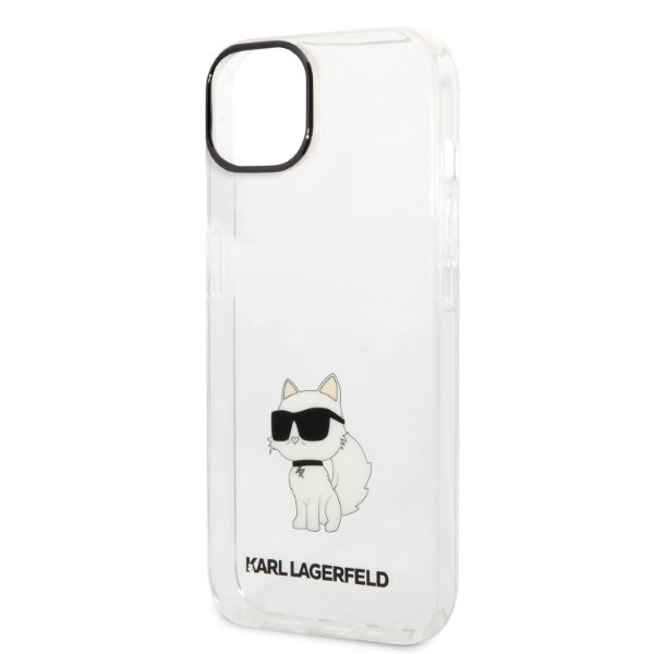 Etui KARL LAGERFELD Apple iPhone 14 Plus IML NFT Choupette Bezbarwny Hardcase