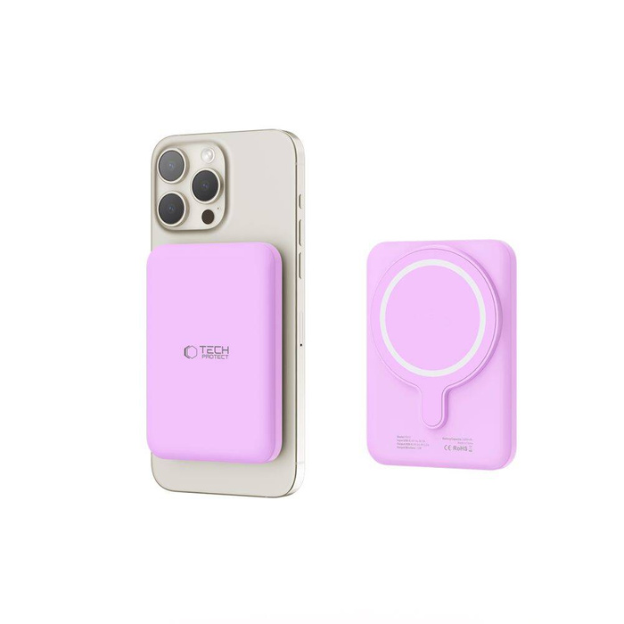 Tech-protect Pb10 Lifemag Magsafe Power Bank 5000mah Lilac