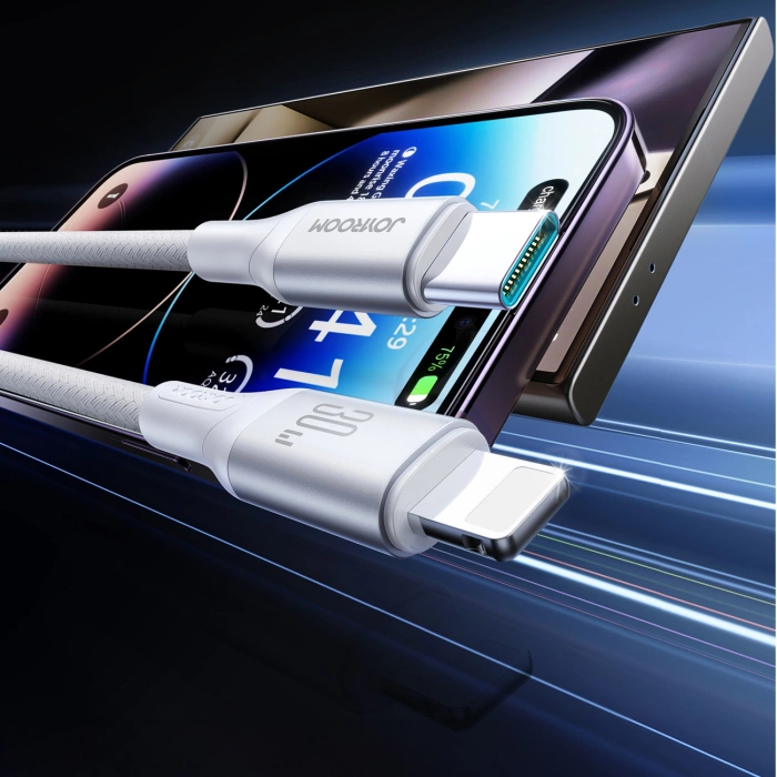 Kabel Joyroom S-A28 Flash Series 30W USB-C to Lightning 1m - biały