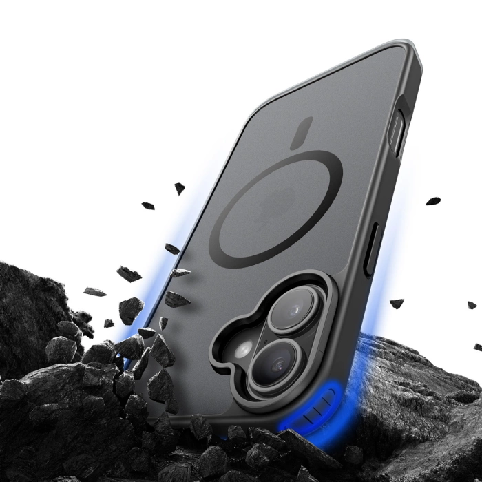 Etui Dux Ducis Yind na iPhone 17 kompatybilne z MagSafe - czarne