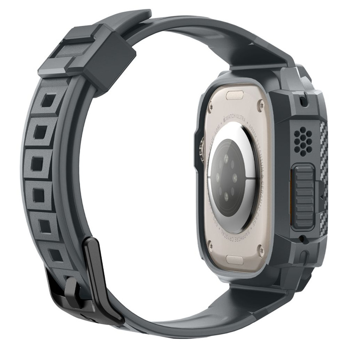 Pasek Spigen Rugged Armor ”pro” Apple Watch Ultra 1 / 2 (49 Mm) Dark Grey