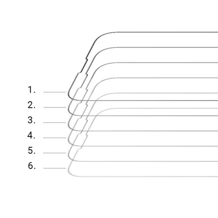 Szkło Hartowane Nillkin CP+PRO ultracienkie szkło hartowane na cały ekran z ramką 0,2 mm 9H iPhone 13 mini czarny