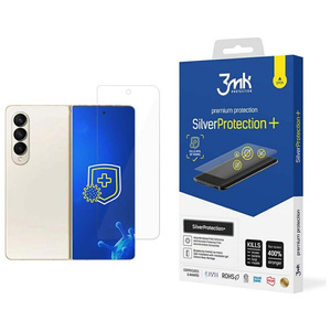 3MK Silver Protect+ Sam F936 Z Fold4 Folia Antymikrobowa montowana na mokro - Front