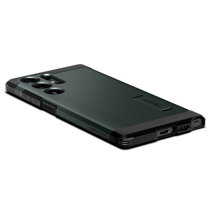 Etui Spigen Tough Armor Galaxy S23 Ultra Abyss Green Case