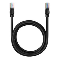 Kabel sieciowy Baseus Ethernet CAT5, 2m (czarny)