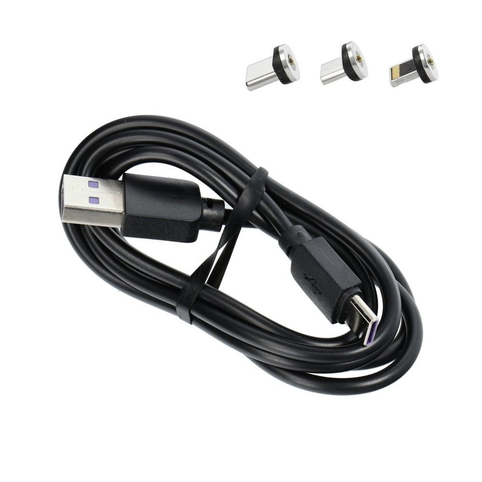 Uchwyt na telefon do samochodu indukcyjny automatyczny Forcell F-Grip HS1 Qi 15W do szyby / kratki czerwony