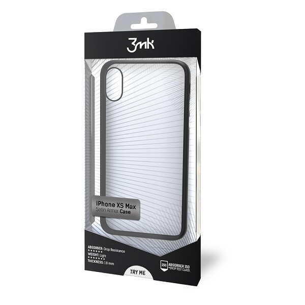 Etui 3MK Apple iPhone 11 Pro Max Military Grade SatinArmor Bezbarwny Case