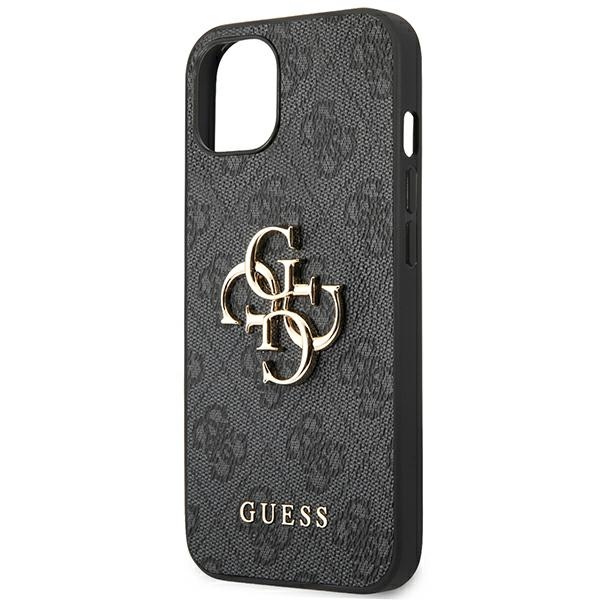 Etui GUESS Apple iPhone 14 4G Big Metal Logo Szary Hardcase