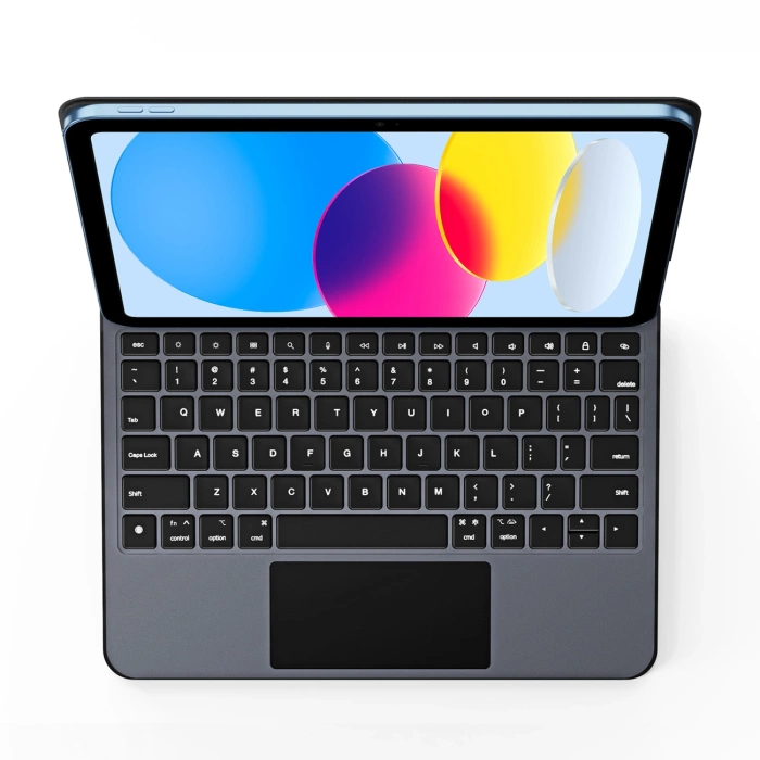 Etui z klawiaturą Dux Ducis (MK series) na iPad 10" (2022) iPad 11" (2025) - czarne