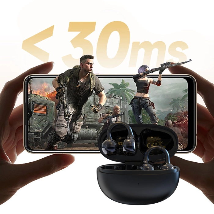 Słuchawki bezprzewodowe Dudao U20 TWS Bluetooth - czarne