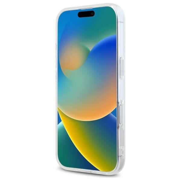 Etui US Polo iPhone 16 6.1" biały/white IML Ring MagSafe