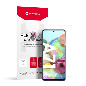 Szkło hybrydowe do Samsung A71 Forcell Flexible Nano Glass