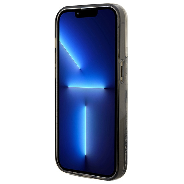 Etui Karl Lagerfeld KLHCP14XLKCNSK iPhone 14 Pro Max 6.7" transparent hardcase Liquid Glitter Choupette Case