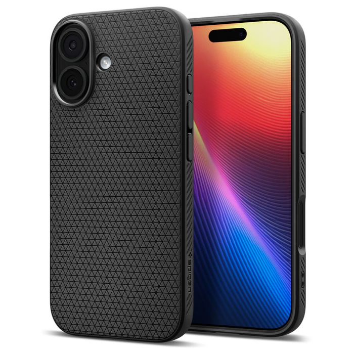 ETUI SPIGEN IPHONE 17 LIQUID AIR MATTE BLACK