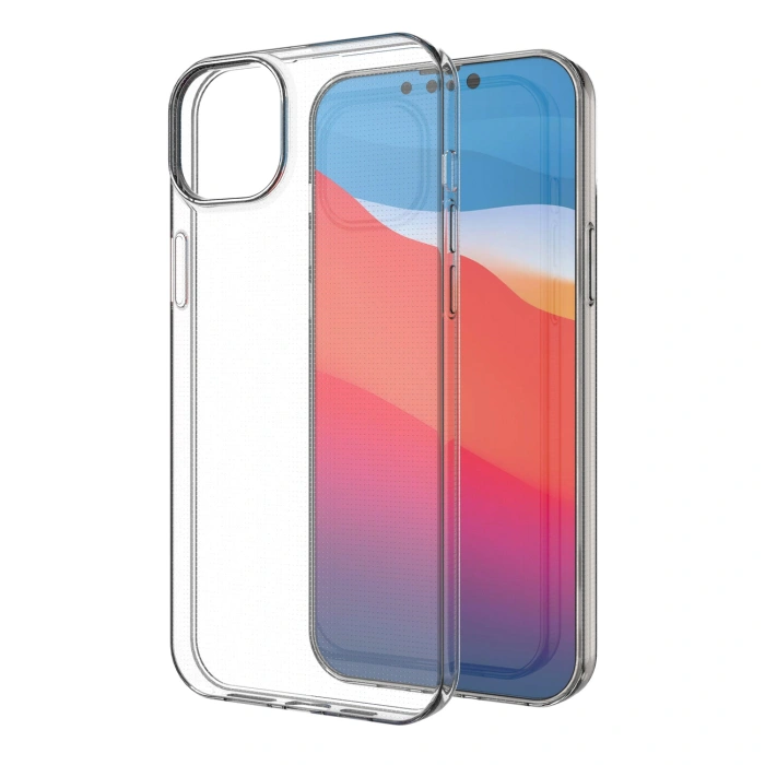 Żelowy pokrowiec etui Ultra Clear 0.5mm iPhone 14 Plus przezroczysty