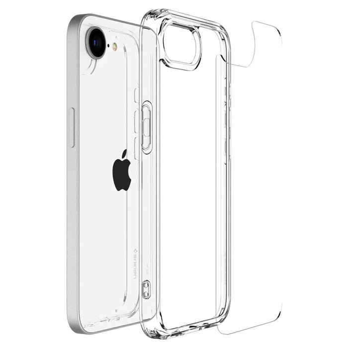 ETUI SPIGEN IPHONE 16E ULTRA HYBRID CRYSTAL CLEAR