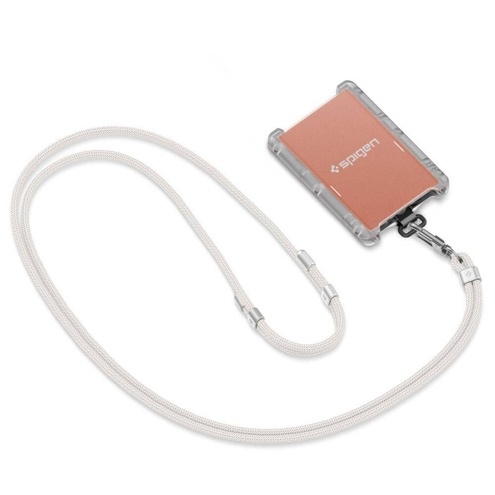 SMYCZ SPIGEN UNIVERSAL STRAP SET CROSSBODY & WRIST PEARL WHITE
