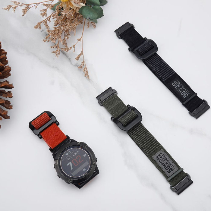 Pasek Tech-protect Scout Garmin Fenix 5 / 6 / 6 Pro / 7 Military Green