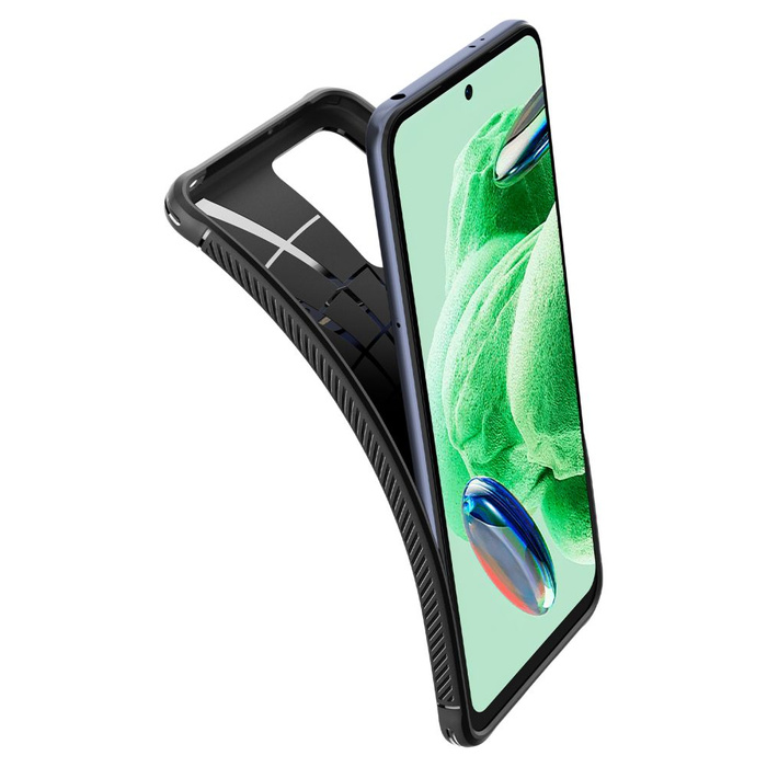 Etui Spigen Rugged Armor Xiaomi Redmi Note 12 5G / Poco X5 5G Matte Black