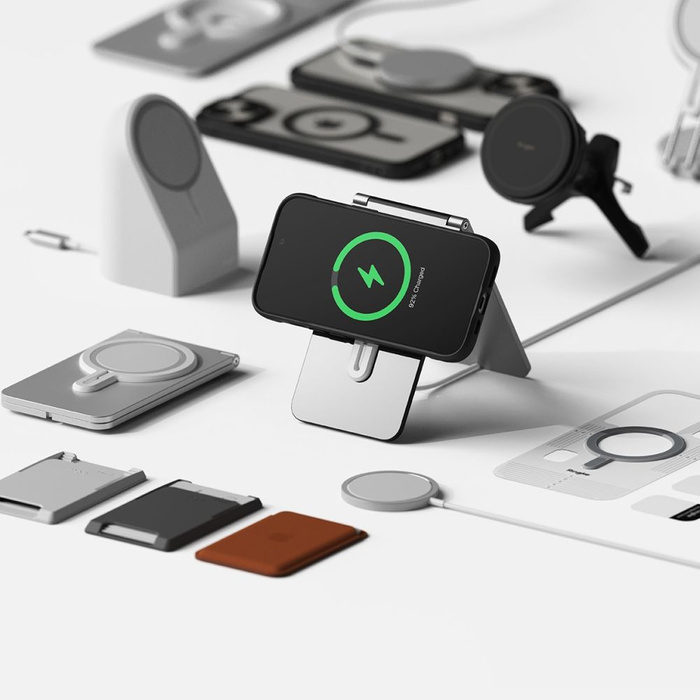 Etui Ringke Fusion Bold Magnetic Magsafe iPhone 15 Matte Black Case