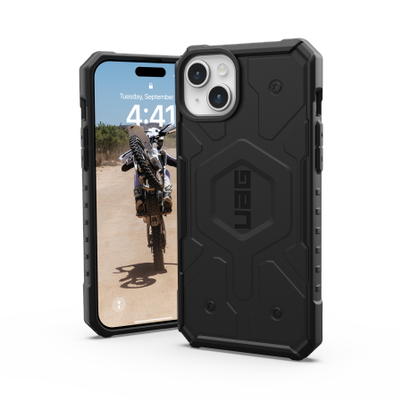 Etui UAG Pathfinder Magsafe - obudowa ochronna do iPhone 15 Plus kompatybilna z MagSafe (black) Case