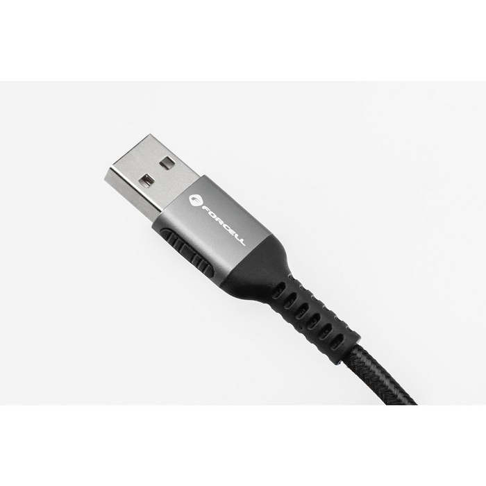 Kabel USB C do USB C Forcell F-Energy QC4.0 PD 5A 240W Cafule 1,2 m C263 czarny 