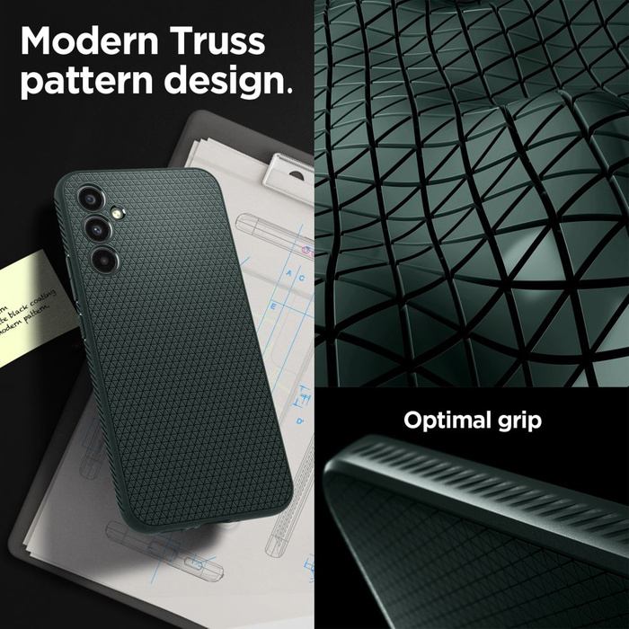 Etui SPIGEN Liquid Air Galaxy A34 5G Abyss Green