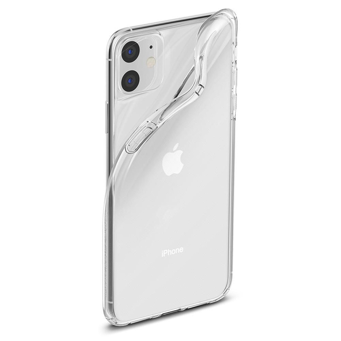 Etui SPIGEN Liquid Crystal Apple Iphone 11 Crystal Clear Przeźroczyste Case