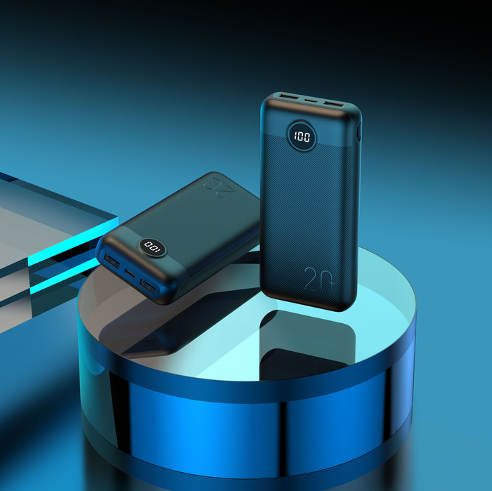 VEGER powerbank 20000 mAh PD QC3.0 2A 20W L20S (VP2039PD / W2039PD) czarny