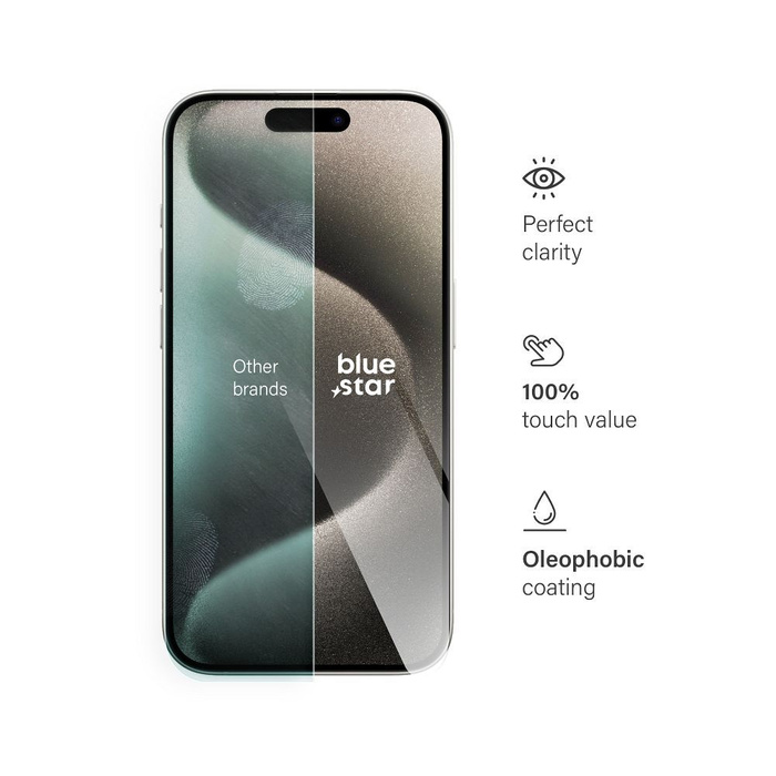 Szkło hartowane Blue Star - do iPhone 15 Pro 