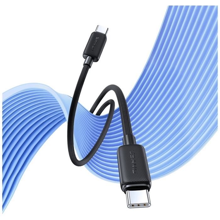 Kabel USAMS KY 60W USB-C do USB-C 2m US-SJ696 Biały