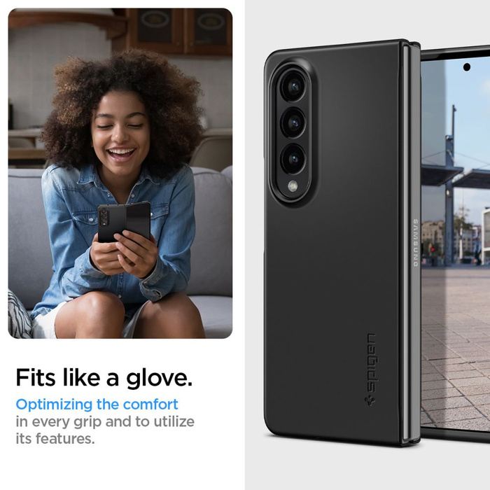 Etui Spigen Airskin Galaxy Z Fold 4 Black