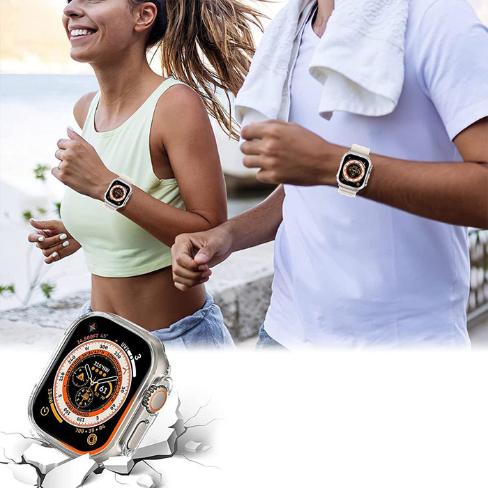 Etui Tech-protect Defense360 Apple Watch Ultra (49 Mm) Clear Case