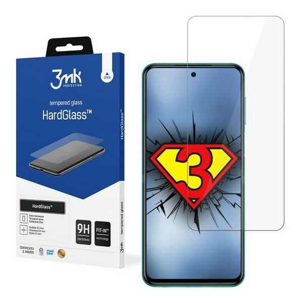 Szkło Hybrydowe 3MK Xiaomi Redmi Note 9S 9 Pro 9 Pro Max HardGlass