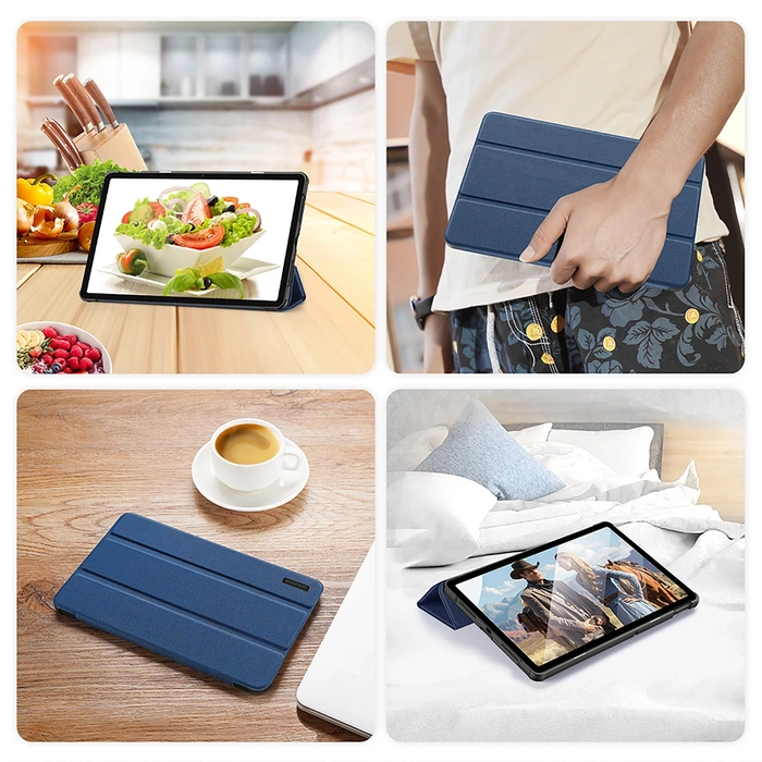 Etui z funkcją smart sleep Dux Ducis Domo do tabletu Xiaomi Redmi Pad SE 11'' - niebieskie