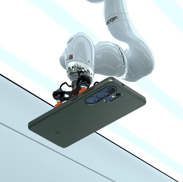 ETUI SPIGEN THIN FIT MAG MAGSAFE SAMSUNG GALAXY S25 ULTRA ABYSS GREEN