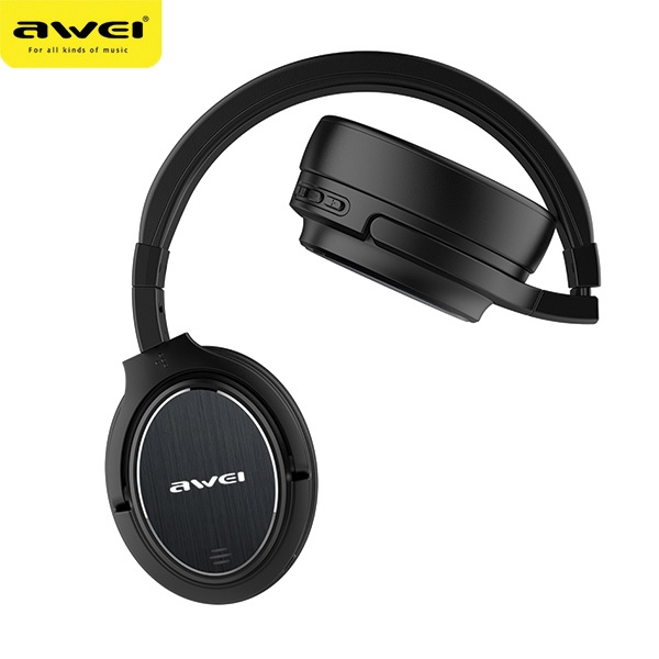 Słuchawki AWEI Bluetooth A950BL ANC Nauszne Czarny