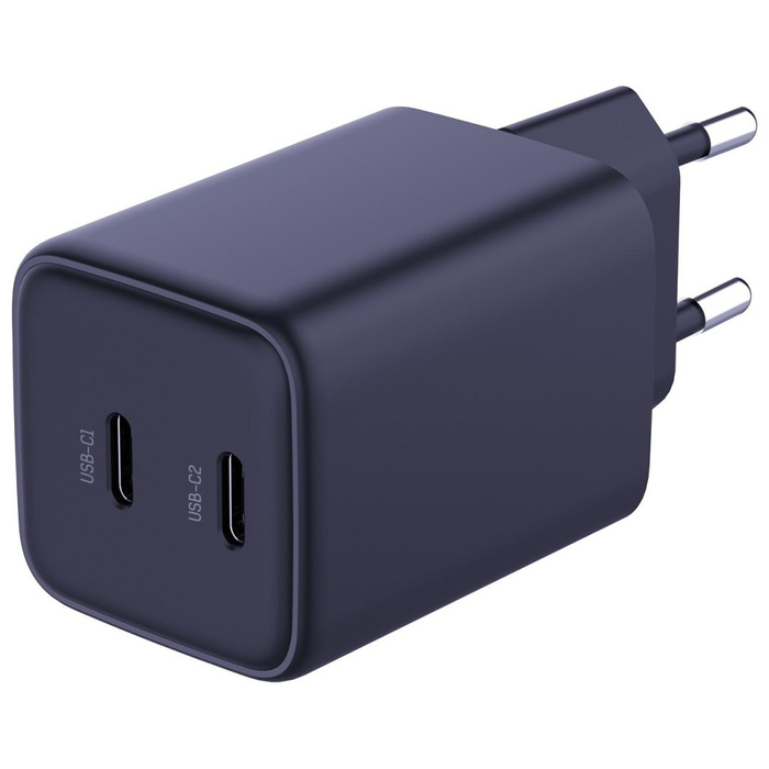 Ładowarka sieciowa 3MK Hyper Charger PD 45W GaN QC4+ PPS 2C Super-Fast Charge 2.0 Czarny